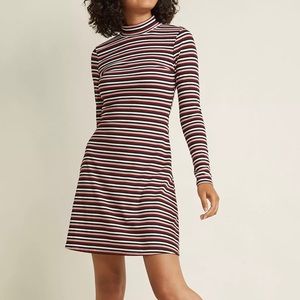 NWOT ModCloth Mock Neck Dress